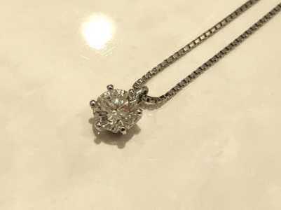 ダイヤモンド買取　ネックレス Pt850 1.20ct 